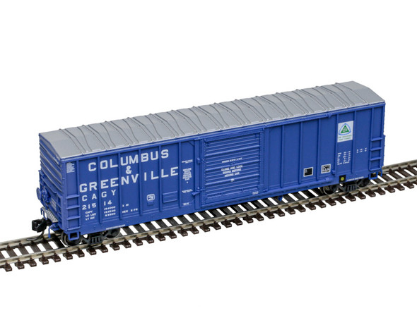 Atlas Master 50007132 - CNCF 5000 Box Car Columbus & Greenville (Navy Blue/White/Green) 21628 - N Scale