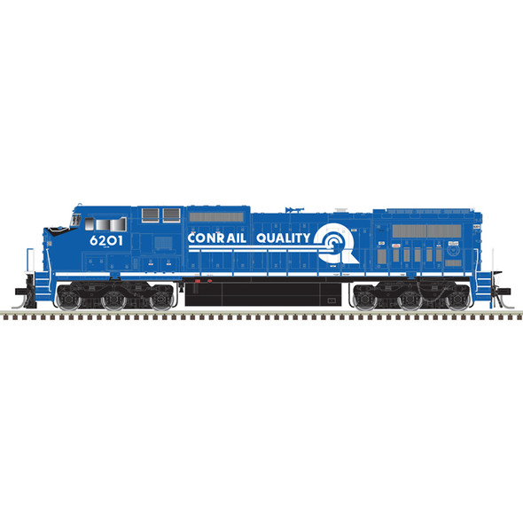 Atlas Master Silver 10004486 - GE DASH 8-40CW (DC Silent) Conrail (CR) 6220 - HO Scale