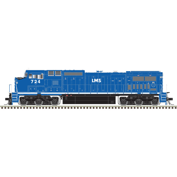 Atlas Master Silver 10004492 - GE DASH 8-40CW (DC Silent) Locomotive Management Services (LMS) 739 - HO Scale