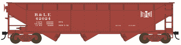 PRE-ORDER: Bowser 44093 - 70 Ton Offset Hopper Bessemer and Lake Erie (BLE) 62047 - HO Scale