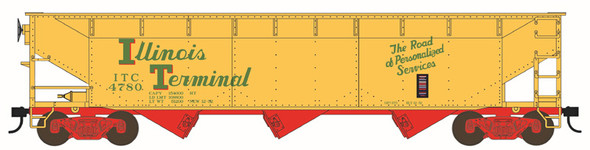 PRE-ORDER: Bowser 44121 - 70 Ton Offset Hopper Illinois Terminal (ITC) 4799 - HO Scale