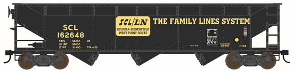 PRE-ORDER: Bowser 44144 - 70 Ton Offset Hopper Seaboard Coast Line (SCL) 162648 - HO Scale