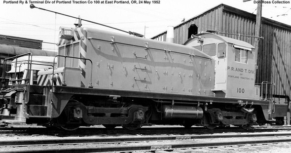 PRE-ORDER: Bowser 26190 - EMD SW1 (DC Silent) Portland Traction Co 100 - HO Scale