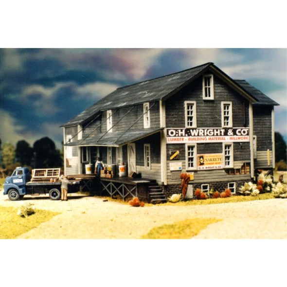 Showcase Miniatures 109 - The O.H. Wright & Co. Bartlett Building    - N Scale Kit