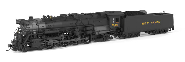 PRE-ORDER: Broadway Limited 10160 - New Haven R3a 4-8-2 (DC Silent) New Haven (NH) 3555/ 1945 - 1950 Appearance - HO Scale