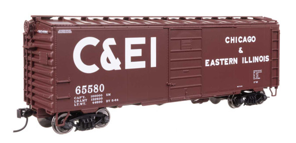 Walthers Mainline 910-45506 - 40' PS-1 Boxcar Chicago & Eastern Illinois (C&EI) 65588 - HO Scale