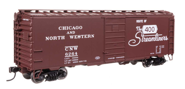 Walthers Mainline 910-45507 - 40' PS-1 Boxcar Chicago & Northwestern (CNW) 6264 - HO Scale