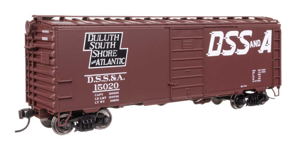 Walthers Mainline 910-45511 - 40' PS-1 Boxcar Duluth, South Shore and Atlantic (DSS&A) 15020 - HO Scale