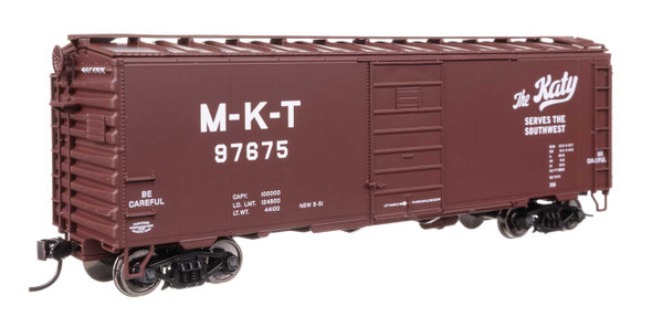 Walthers Mainline 910-45513 - 40' PS-1 Boxcar Missouri-Kansas-Texas (MKT) 97675 - HO Scale
