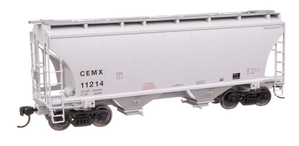 Walthers Mainline 910-49310 - 39' Trinity 3281 2-Bay Covered Hopper Cemex Mexico (CEMX) 11227 - HO Scale