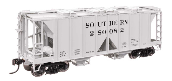 Walthers Mainline 910-49723 - ACF 1958 Cu Ft Covered Hopper Southern (SOU) 280082 - HO Scale