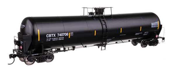 Walthers Proto 920-100764 - 55' Trinity Modified 30,145-Gallon Tank Car CIT Group (CBTX) 742095 - HO Scale