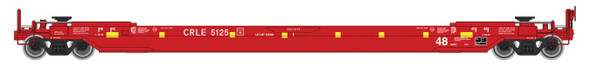 Walthers Proto 920-109217 - Gunderson As-Built All-Purpose 48' Well Car Coe Rail (CRLE) 5125 - HO Scale