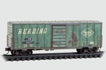 Micro-Trains Line 02444610 - 40' Standard Boxcar  Conrail Family Tree #5  ex-Reading Rd Conrail (CR) 60833 - N Scale