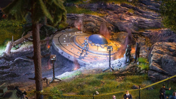 Noch 60765 - UFO Crash  - HO Scale