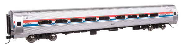 Walthers Proto 920-12215 - 85' Amfleet I 84-Seat Coach (Lighted) Amtrak (AMTK) Phase III #21096 - HO Scale