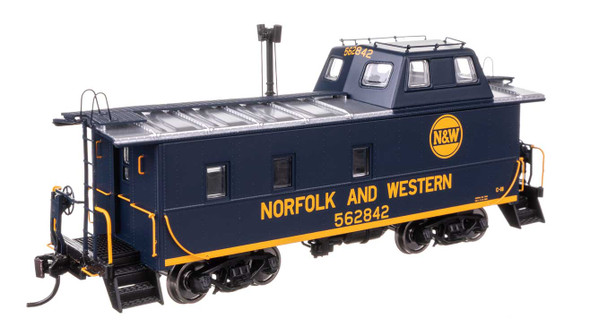 Walthers Proto 920-103607 - Wabash Streamlined Caboose Norfolk & Western (NW) 562842 (blue) - HO Scale