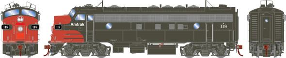 Athearn Genesis 19592 - EMD FP7A (DC Silent) Amtrak (AMTK) 118 - HO Scale