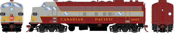 Athearn Genesis 19601 - EMD FP7A (DC Silent) Canadian Pacific (CP) 4067 - HO Scale