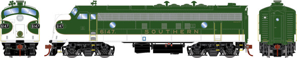 Athearn Genesis 19608 - EMD FP7 (DC Silent) Southern (SOU) 6147 - HO Scale