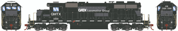 Athearn 1443 - EMD SD38 (DCC and Sound) GATX Rail Locomotive Group (GMTX) 3300 - HO Scale