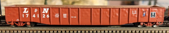 Bluford Shops 52130 - 52'6" Lightly Dented Gondola Louisville & Nashville (L&N) 174102 - N Scale