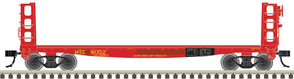 Atlas Master 20007586 - 40' GSI Pulpwood Flat Car (with load) Maine Central (MEC) 8050 - HO Scale