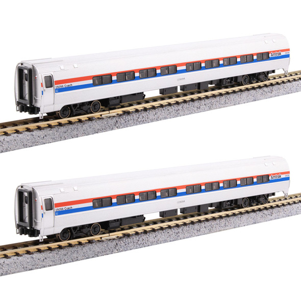 PRE-ORDER: Kato 106-105 - Amfleet I Coach 7 Car Set All Phases