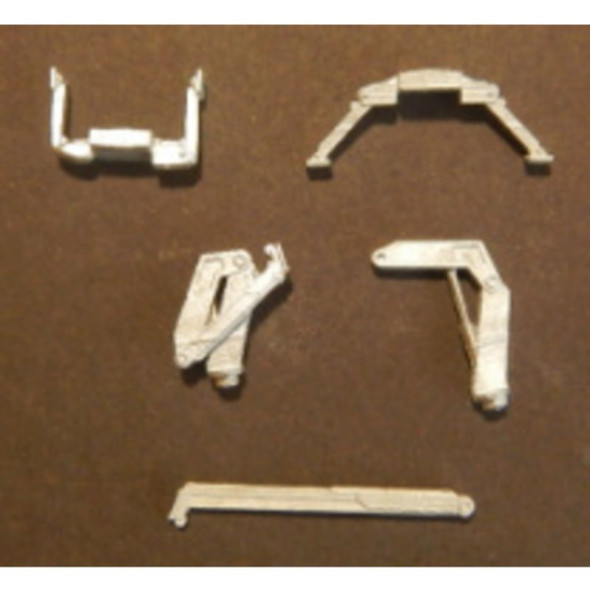 Showcase Miniatures 52 - Knuckleboom Crane Parts   - N Scale Kit