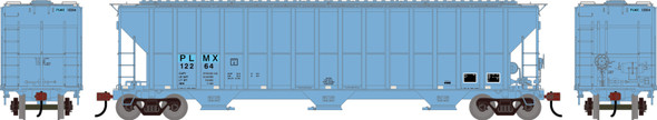 PRE-ORDER: Athearn 3336 - FMC 4700 Covered Hopper PLMX 12264 - HO Scale