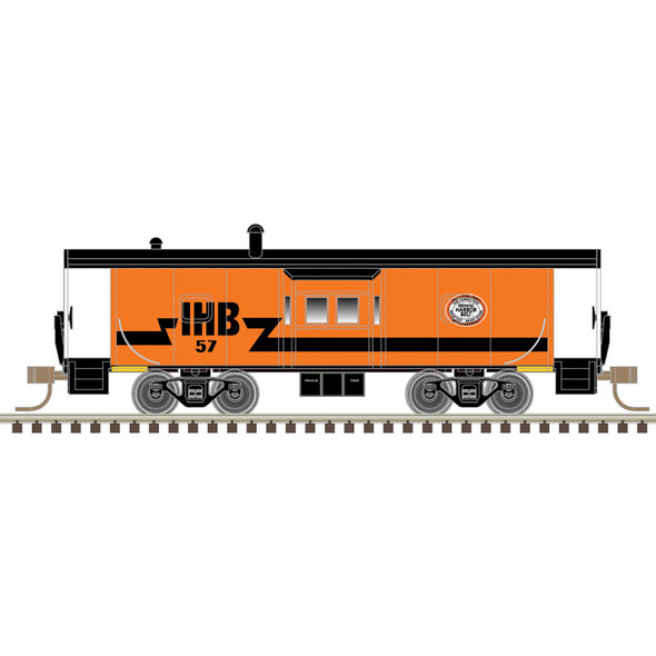 PRE-ORDER: Atlas Master 50007400 - Bay Window Caboose Indiana Harbor Belt (IHB) 57 - N Scale