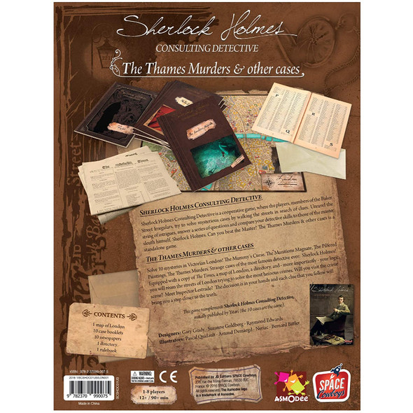 Space Cowboys SHEH03 - Sherlock Holmes Consulting Detective - The Thames Murders