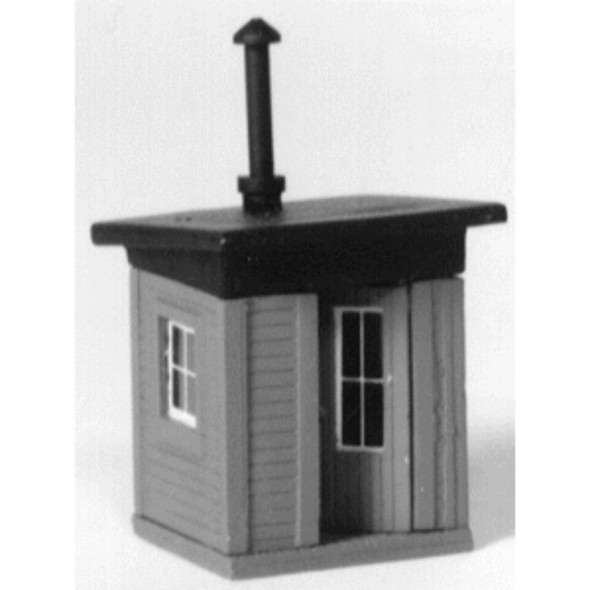 Stewart Products 116 - Trackside Shanty w/Stove   - HO Scale Kit