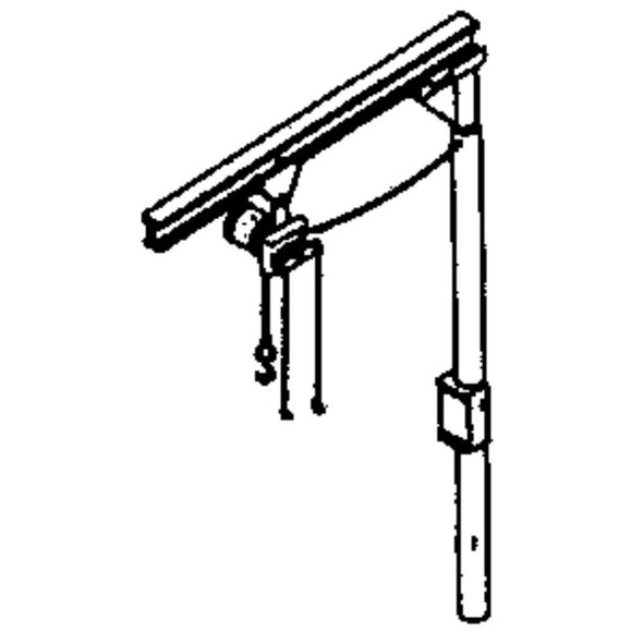 Stewart Products 214 - I-Beam Crane Hoist   - HO Scale Kit