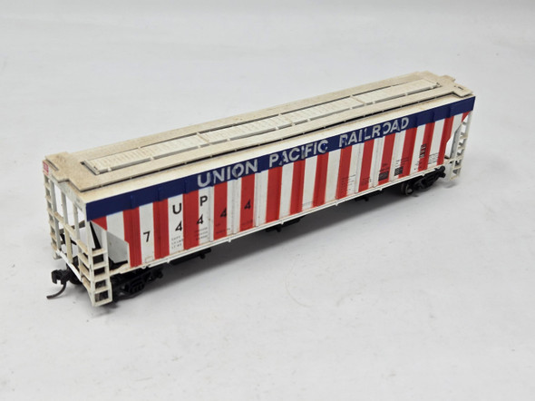 Pre-Owned: Athearn 4750 Hopper U.P. Red, White, Blue 74444 - HO Scale