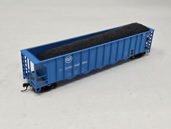 Pre-Owned: Roundhouse Ortner 5 Bay Rapid Discharge Hopper USS 10 - HO Scale