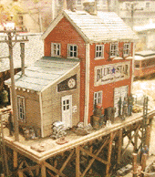 Bar Mills 0921 - Waterfront Willy's/Trackside Jack'S  - N Scale Kit