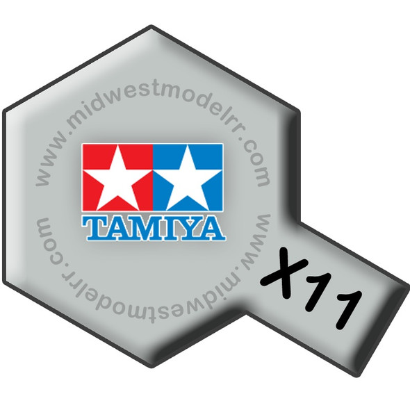 TAMIYA 81011 - X11 Chrome Silver 23ml