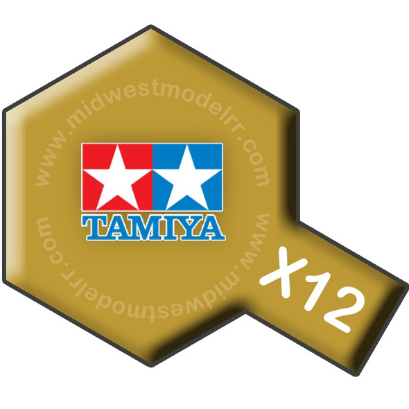 Tamiya Acrylic Mini X-12 Gold Leaf