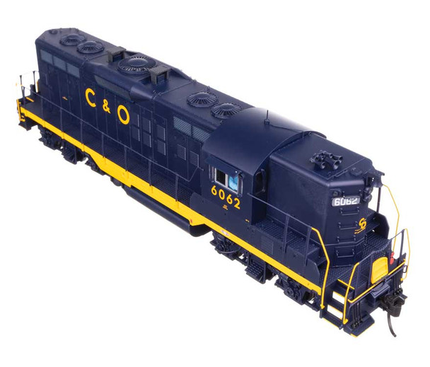 Walthers Proto 920-42728 - EMD GP9 Phase II (DCC and Sound) Chesapeake & Ohio (C&O) 6052 - HO Scale