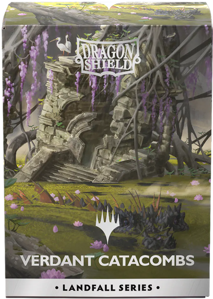 Arcane Tinmen 16504 - Dragon Shield Magic The Gathering Landfall Series Verdant Catacombs