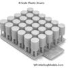 Whistle Stop Models N1306 - Plastic Drums set of 30  - N Scale