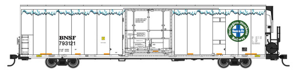 PRE-ORDER: Walthers Mainline 910-4161 - 72' Modern Refrigerator Boxcar BNSF 793121 - HO Scale
