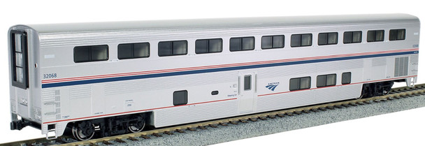Kato 35-6088-1 - Superliner I Sleeper Phase VI (Lighting Installed) Amtrak (AMTK) 32009 George M. Pullman - HO Scale