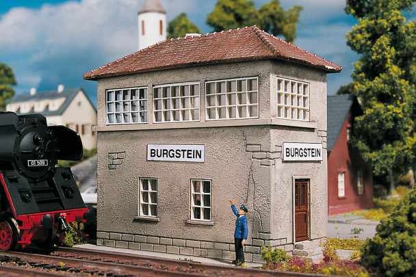 Piko 61822 - Burgstein Switch Tower  - HO Scale Kit
