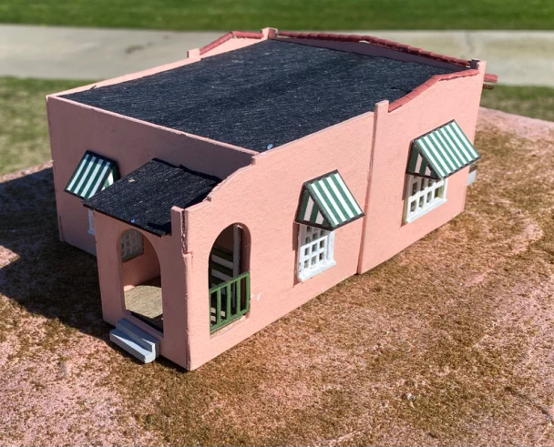 New Creations Victorian H-004 - 1928 Bungalow  - HO Scale Kit