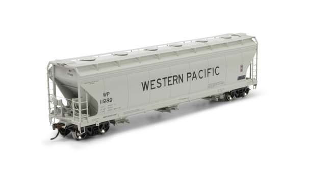 Athearn Genesis 1533 - ACF 4600 Covered Hopper Western Pacific (WP) 11989 - HO Scale