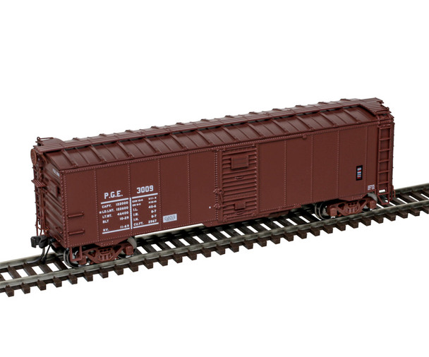 Atlas Master 20007905 - Minibox Box Car Pacific Great Eastern (PGE) 3009 - HO Scale