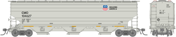 PRE-ORDER: Jackson Railcar N601100 - Trinity 5239 3-Bay Covered Hopper Union Pacific (CMO) 104795 - N Scale