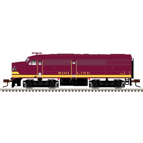 Atlas Master Gold 40005104 - ALCo FA-1 (DCC and Sound) Soo Line (SOO) 206A - N Scale